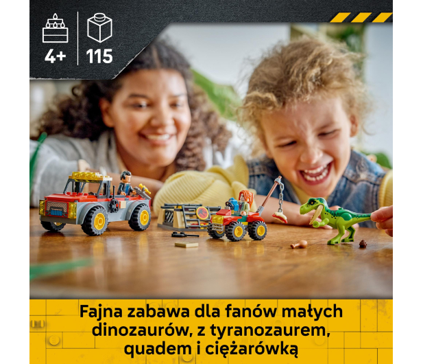 LEGO JURASSIC WORLD 77978 Ciężarówka do transportu młodego tyrano - 1547437 - zdjęcie 5